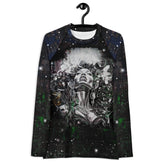 Treble Clef Treasure Hunt Women's Rash Guard